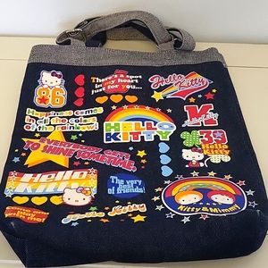 Hello Kitty Jean Tote Bag
